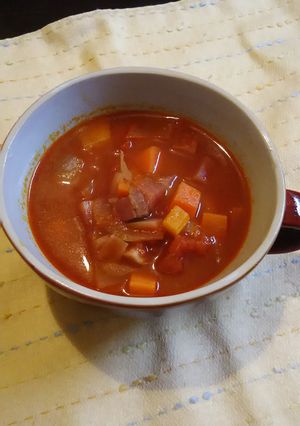 具だくさんで野菜たっぷり☆ミネストローネ-レシピのメイン写真