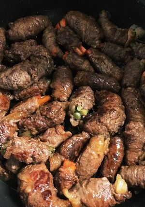 おいし〜い！お肉まきまき☆-レシピのメイン写真