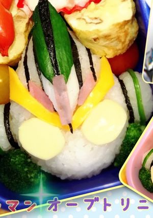 キャラ弁☆ウルトラマン オーブトリニティ-レシピのメイン写真