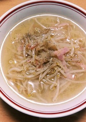 餃子の王将ラーメンイタリアン風？-レシピのメイン写真