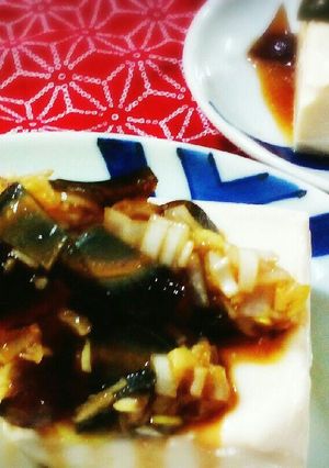 やみつき！ピータン豆腐-レシピのメイン写真