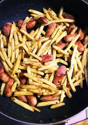 冷凍ポテトのジャーマンポテト-レシピのメイン写真