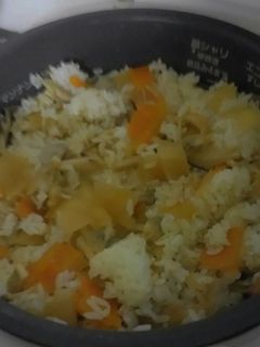 あさりと野菜の混ぜご飯-レシピのメイン写真