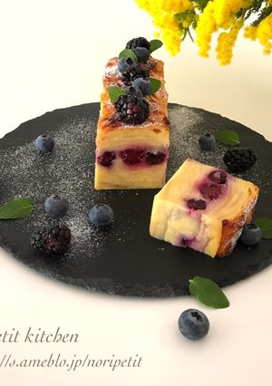 りんご&ベリーのガトーインビジブル♡-レシピのメイン写真