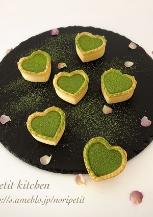 材料4つ♡簡単♡抹茶 生チョコタルト-レシピのメイン写真