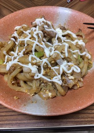 焼うどんおたふくソース-レシピのメイン写真