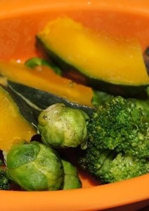 蒸し野菜　byシリコンスチーマー-レシピのメイン写真