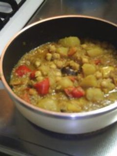 ひよこ豆と野菜のカレー-レシピのメイン写真
