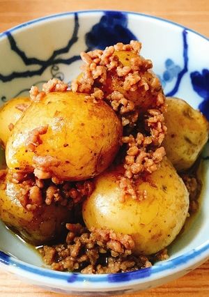 新じゃがのそぼろ煮-レシピのメイン写真