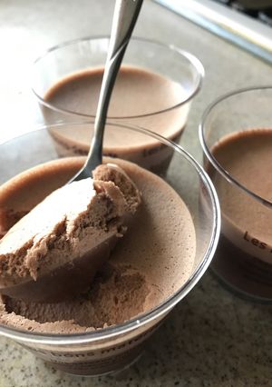 4つの材料で作る簡単チョコレートムース-レシピのメイン写真