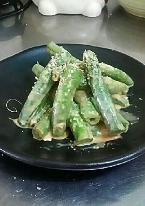 いんげん練りゴマ和え★-レシピのメイン写真