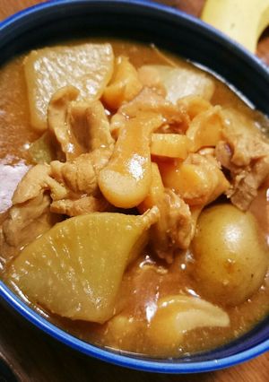 鶏肉と大根のカレー煮込み-レシピのメイン写真