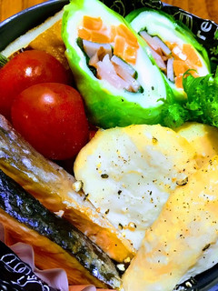 焼豚チーズのキャベツ巻き♪お弁当♪-レシピのメイン写真