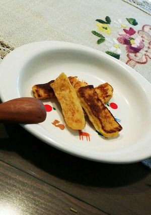 *離乳食後期*ふわふわフレンチトースト-レシピのメイン写真