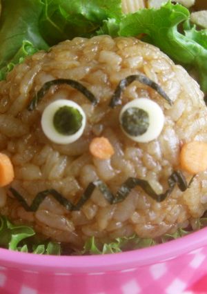 カレーパンマン　キャラ弁-レシピのメイン写真