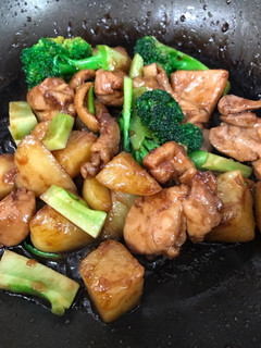 鶏肉とじゃがいものバルサミコ炒め-レシピのメイン写真