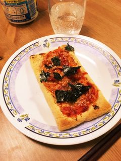 ☆油揚げ キムチおつまみ☆-レシピのメイン写真