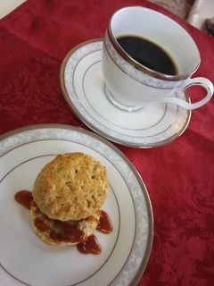コーヒーとクルミのスコーン-レシピのメイン写真