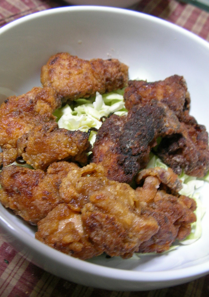 【男の料理】オレのからあげ丼-レシピのメイン写真