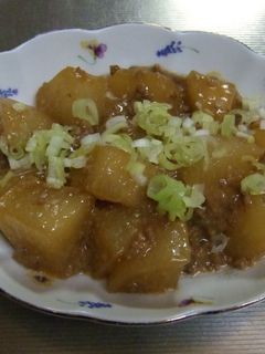 ご飯がススム 大根のそぼろ味噌煮-レシピのメイン写真