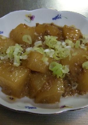 ご飯がススム　大根のそぼろ味噌煮-レシピのメイン写真