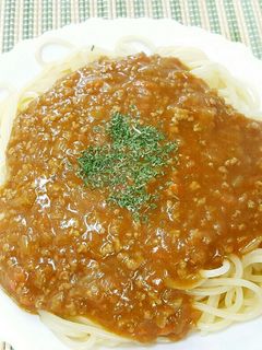 超簡単・美味しい!カレーミートソース-レシピのメイン写真