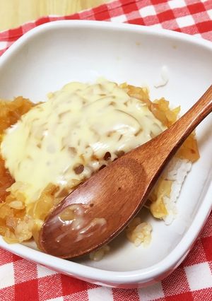 ケチャップだけ◉洋風ずぼら丼-レシピのメイン写真