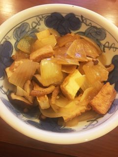 厚揚げと玉ねぎの簡単煮♪-レシピのメイン写真