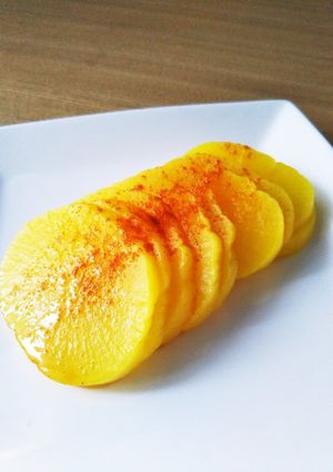 おつまみに！たくあんにラー油-レシピのメイン写真