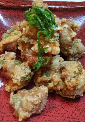 香り良い〜♡大葉入り唐揚げ♪-レシピのメイン写真