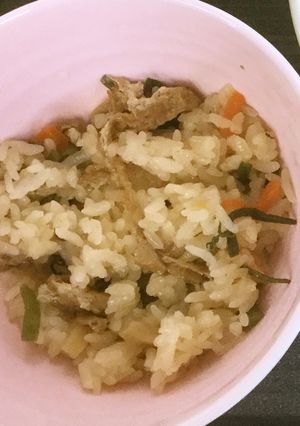 山菜ご飯-レシピのメイン写真