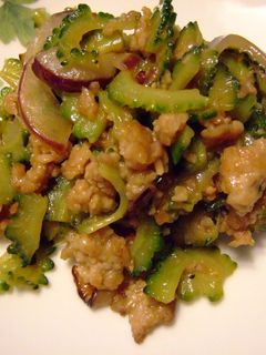 ゴーヤのピリ辛みそ炒め-レシピのメイン写真