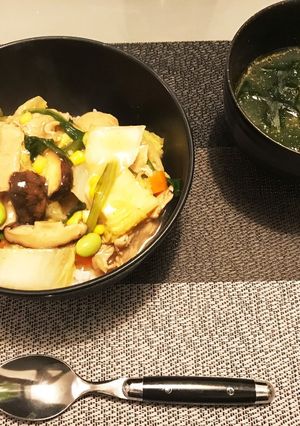 簡単!余り物で作る中華丼!-レシピのメイン写真