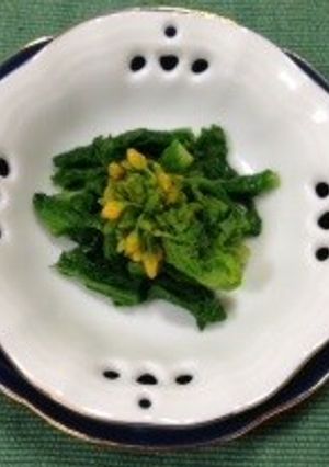 菜の花のからし和え-レシピのメイン写真