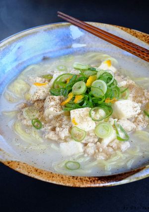 柚子の香さわやか☆白い麻婆拉麺！【塩】-レシピのメイン写真