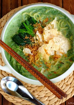 絡まるお野菜☆ポタージュラーメン【豚骨】-レシピのメイン写真