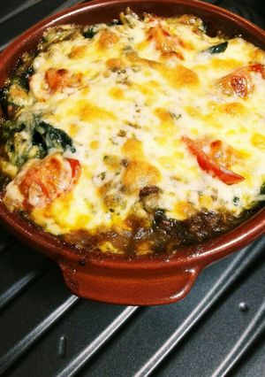簡単スパゲティカレーグラタン-レシピのメイン写真