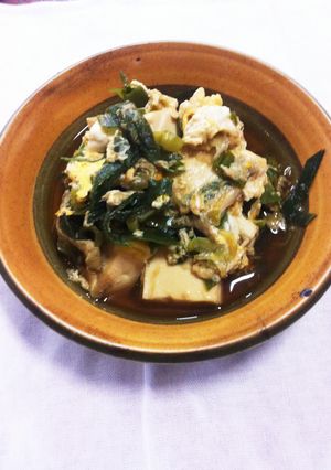 豆腐の卵とじ-レシピのメイン写真
