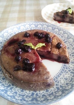 ブルーベリーヨーグルトチーズケーキ♪HM-レシピのメイン写真