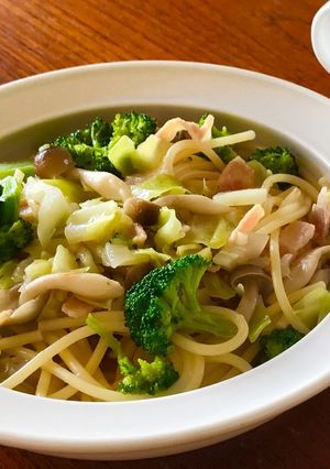 簡単＊ワンパン和風パスタ-レシピのメイン写真