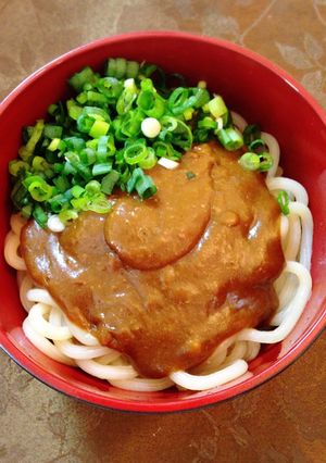 鍋要らず！カレーうどん-レシピのメイン写真