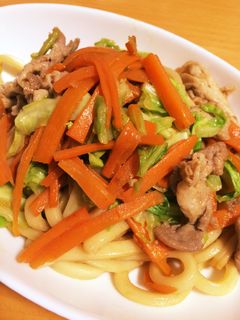 焼うどん-レシピのメイン写真