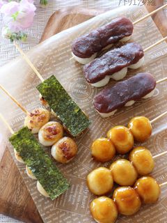 素朴なおやつ✿茹で団子/焼き団子✿-レシピのメイン写真