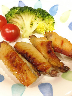 トースターで簡単!鶏手羽中の味噌焼き-レシピのメイン写真
