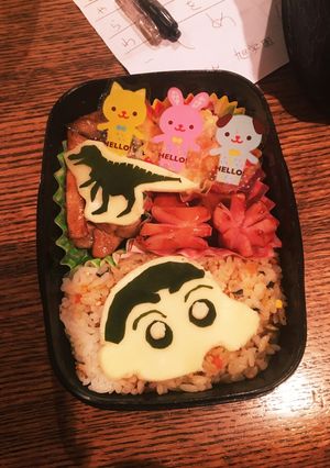 キャラ弁 簡単 海苔無し-レシピのメイン写真