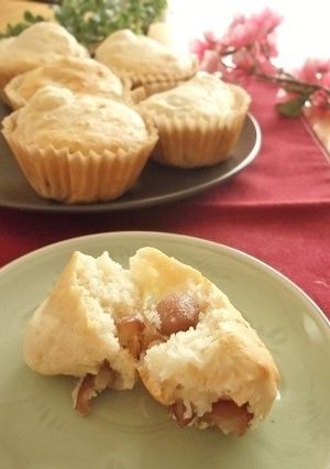 金時豆と甘酒のカップケーキ-レシピのメイン写真