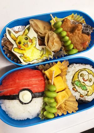 ポケモン キャラ弁 オブラートアート-レシピのメイン写真