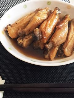 短時間で味染み込む★鶏手羽中のさっぱり煮-レシピのメイン写真