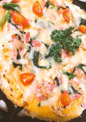餃子の皮で簡単キッシュ♩-レシピのメイン写真