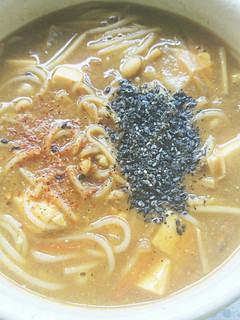 ♥残ったお味噌汁で♥カレーにゅうめん♥-レシピのメイン写真